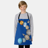 Planeten des Sonnensystems (Farbveränderlich) Schürze (Getragen)