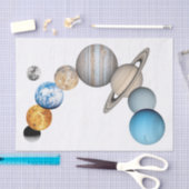 Planeten des Sonnensystems (Farbveränderlich) Seidenpapier (Handwerk)