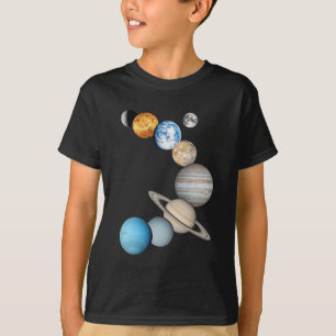 Planeten des Sonnensystems (Farbveränderlich) T-Shirt