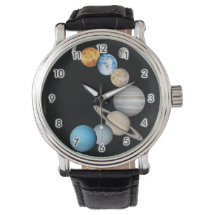 Planeten des Sonnensystems (Farbveränderlich) Wat Armbanduhr
