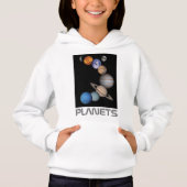 Planeten des Sonnensystems Hoodie (Vorderseite)