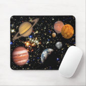 Planeten des Sonnensystems Mousepad (Mit Mouse)