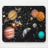 Planeten des Sonnensystems Mousepad (Vorne)