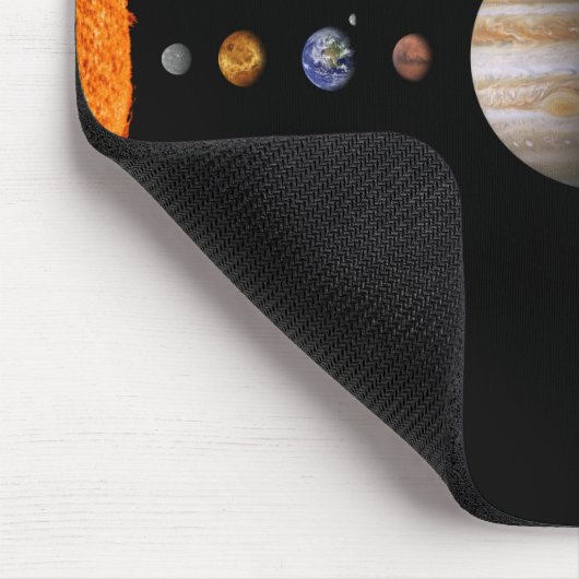 PLANETEN des SONNENSYSTEMS Mousepad (Ecke)