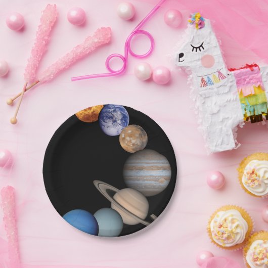 Planeten des Sonnensystems Pappteller (Party)