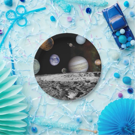 Planeten des Sonnensystems Pappteller (Party)