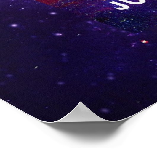 Planeten des Sonnensystems Poster (Ecke)