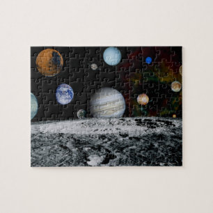 Planeten des Sonnensystems Puzzle