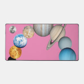 Planeten des Sonnensystems Schreibtischunterlage (Vorderseite)