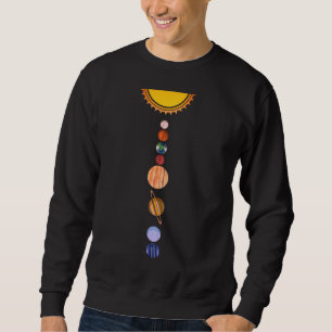 Planeten des Sonnensystems Sweatshirt
