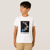 Planeten des Sonnensystems T-Shirt (Vorne ganz)