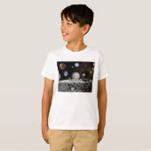 Planeten des Sonnensystems T-Shirt (Vorne ganz)
