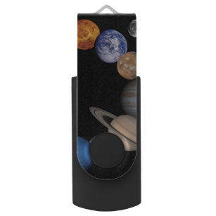 Planeten des Sonnensystems USB Stick