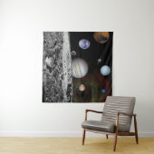 Planeten des Sonnensystems Wandteppich (Beispiel (Horizontal))