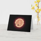 Planeten, die den roten Zwergstern in Trappist-1 ü Karte (Gelbe Blume)