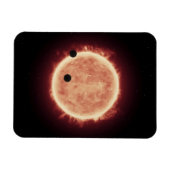 Planeten, die den roten Zwergstern in Trappist-1 ü Magnet (Horizontal)