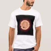 Planeten, die den roten Zwergstern in Trappist-1 ü T-Shirt (Vorderseite)