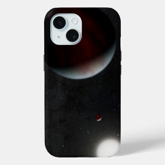 Planeten, die den sonnenähnlichen Star Epic 249731 Case-Mate iPhone Hülle (Rückseite)