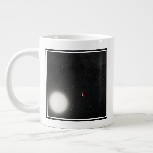 Planeten, die den sonnenähnlichen Star Epic 249731 Jumbo-Tasse (Links)
