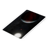 Planeten, die den sonnenähnlichen Star Epic 249731 Magnet (Linke Seite)