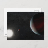 Planeten, die den sonnenähnlichen Star Epic 249731 Postkarte (Vorne/Hinten)