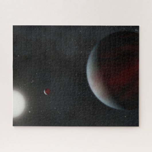 Planeten, die den sonnenähnlichen Star Epic 249731 Puzzle (Horizontal)