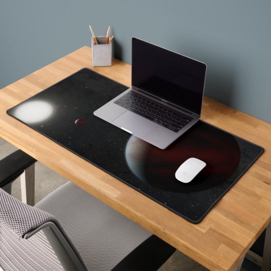 Planeten, die den sonnenähnlichen Star Epic 249731 Schreibtischunterlage (Büro 2)