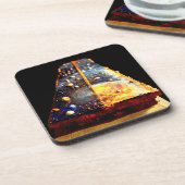 Planeten eingebettet getränkeuntersetzer (Linke Seite)