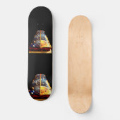Planeten eingebettet skateboard (Vorderseite)