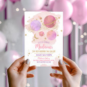 Planeten Einladung zum Geburtstag, Raumgalaxie-Mäd