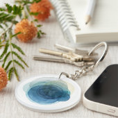 Planeten entwickeln - Wasserfarbzirkel Schlüsselanhänger (Vorderseite rechts)