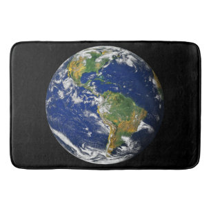 Planeten-Erde Badematte