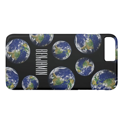 Planeten-Erde | Case-Mate iPhone Hülle (Rückseite (Horizontal))