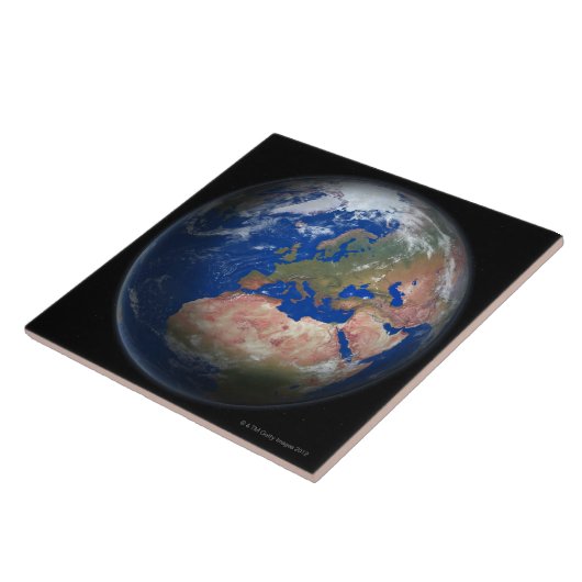 Planeten-Erde Fliese (Seite)