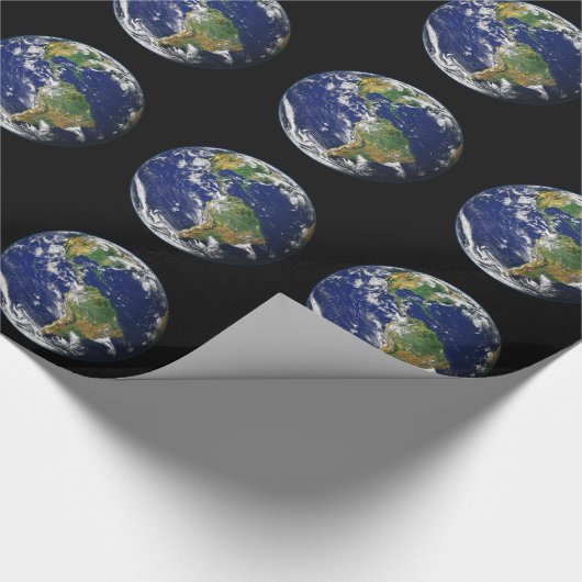 Planeten-Erde | Geschenkpapier (Ecke)