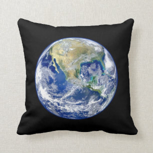 Planeten-Erde Kissen