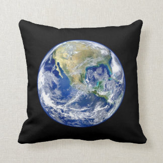 Planeten-Erde Kissen