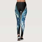 Planeten-Erde Leggings (Rückseite)