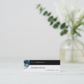 Planeten-Erde Mini Visitenkarte (Stehend Vorderseite)