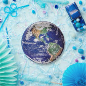 Planeten-Erde Pappteller (Party)
