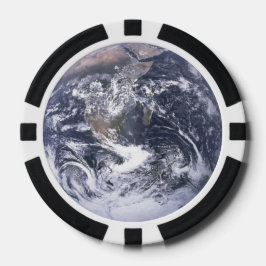 Planeten-Erde Pokerchips