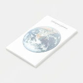 Planeten-Erde Post-it Klebezettel (angewinkelt)