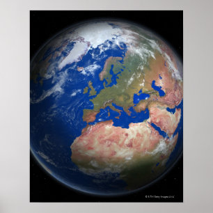 Planeten-Erde Poster