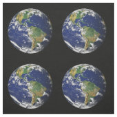 Planeten-Erde Stoff (Muster)