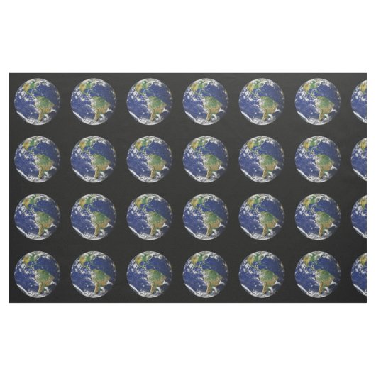 Planeten-Erde Stoff (Fat Quarter (45,7 x 55,9 cm))