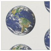 Planeten-Erde | Stoff (Nahaufnahme)