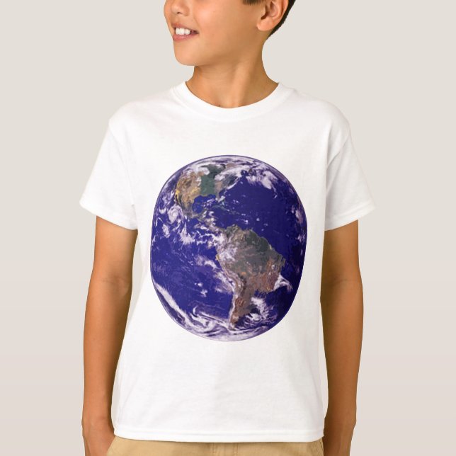 Planeten-Erde T-Shirt (Vorderseite)