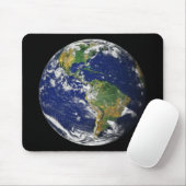 PLANETEN-ERDE vom RAUM (Amerika) Mousepad (Mit Mouse)