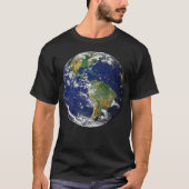 PLANETEN-ERDE vom schwarzen T - Shirt RAUM Männer (Vorderseite)