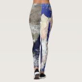 PLANETEN-ERDE VON RAUM Leggings (Asien) (Rückseite)